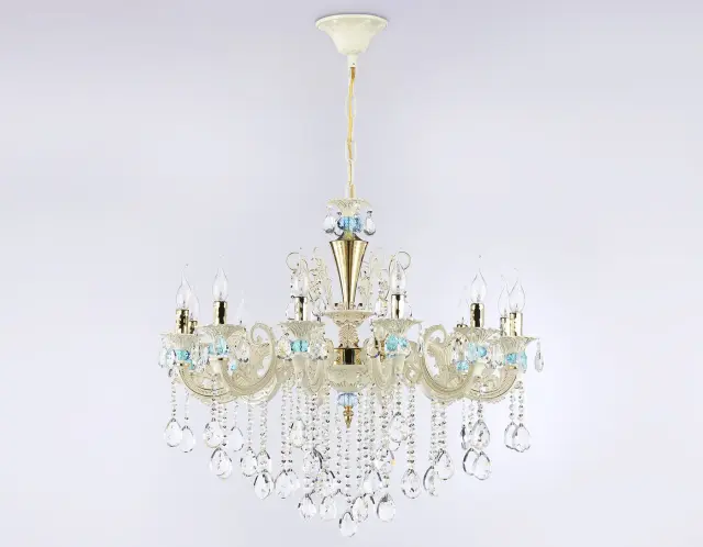 Люстра Ambrella Light TR4929 — белое золото, ракурс 6