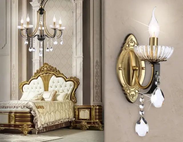 Бра Ambrella Light TR4954 — золотой, ракурс 3