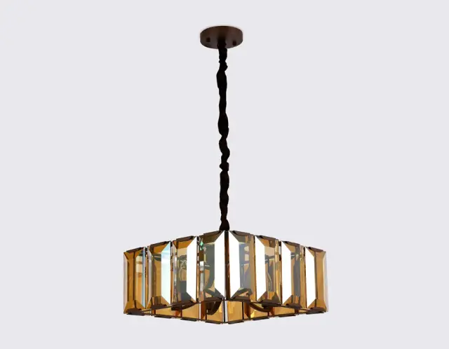 Люстра Ambrella Light TR5150 — коричневый, ракурс 4
