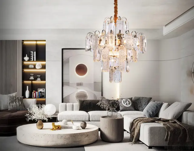 Люстра Ambrella Light TR5231 — хром, ракурс 3