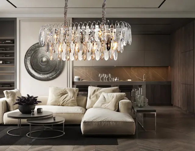 Светильник Ambrella Light TR5259 — хром, ракурс 3