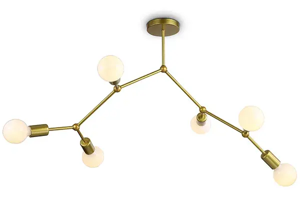 Люстра Ambrella Light TR8038 — латунь