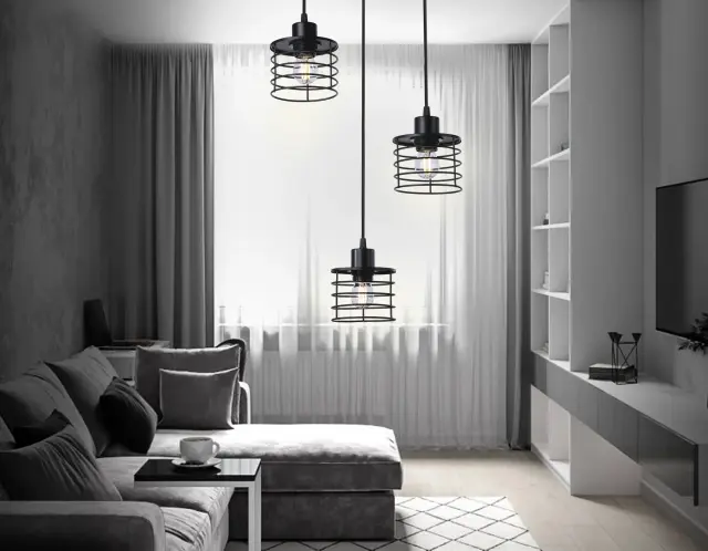 Светильник Ambrella Light TR8081 — черный, ракурс 2