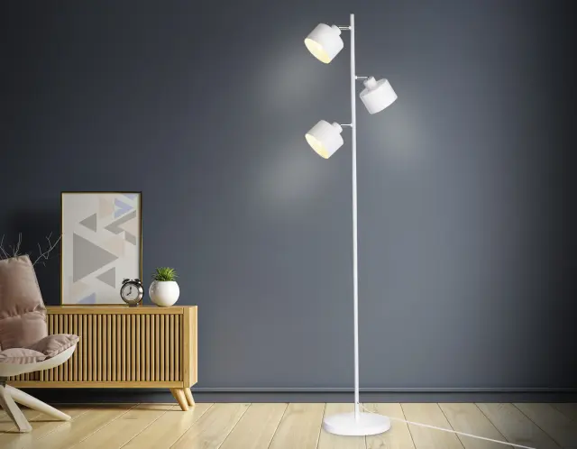 Торшер Ambrella Light TR8154 — белый, ракурс 2
