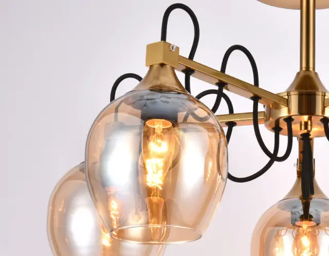 Люстра Ambrella Light TR9061 — бронза, ракурс 2