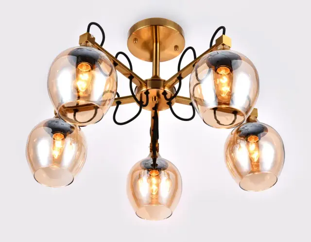Люстра Ambrella Light TR9061 — бронза, ракурс 4