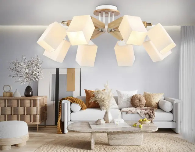 Люстра Ambrella Light TR9522 — белый, ракурс 3