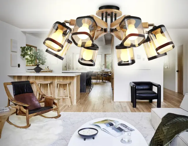 Люстра Ambrella Light TR9530 — черный, ракурс 3