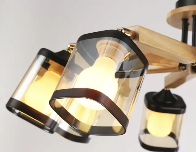 Люстра Ambrella Light TR9530 — черный, ракурс 4