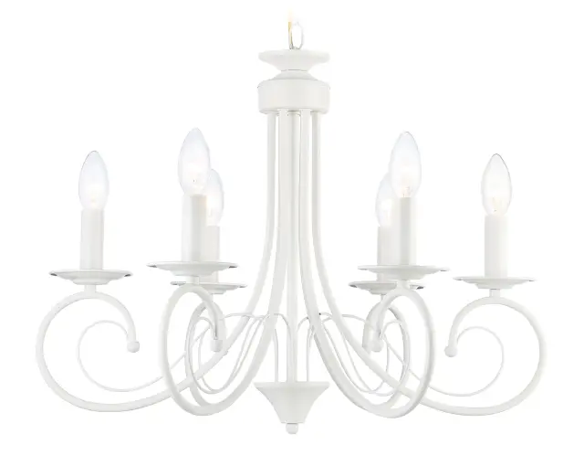 Люстра Ambrella Light TR9611 — белый, ракурс 2