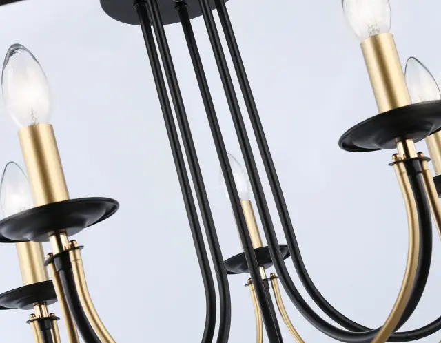 Люстра Ambrella Light TR9621 — черный, ракурс 2