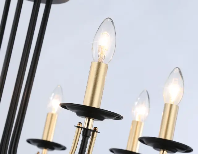 Люстра Ambrella Light TR9622 — черный, ракурс 3