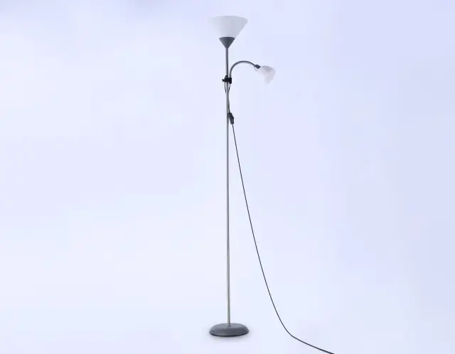 Торшер Ambrella Light TR97626 — серебряный, ракурс 4