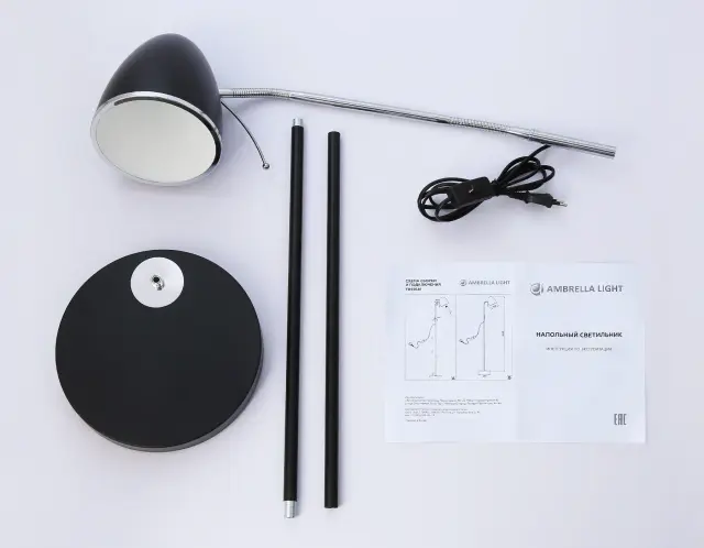Торшер Ambrella Light TR97681 — черный, ракурс 5