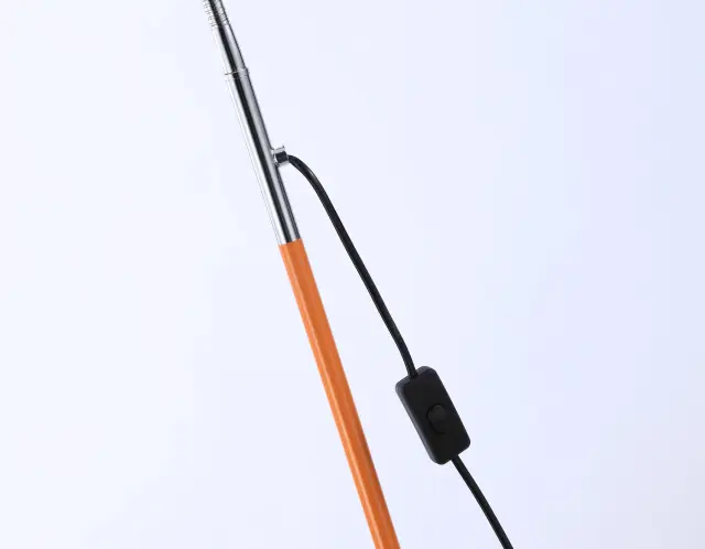 Торшер Ambrella Light TR97689 — оранжевый, ракурс 3