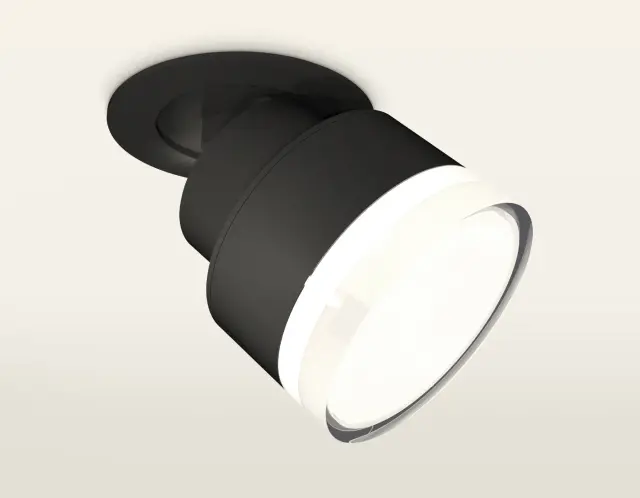 Точечный светильник Ambrella Light XM8102528 — черный, ракурс 2