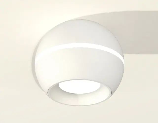 Точечный светильник Ambrella Light XS1101001 — белый, ракурс 2