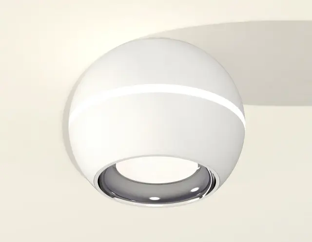 Точечный светильник Ambrella Light XS1101002 — белый, ракурс 2