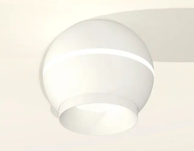 Точечный светильник Ambrella Light XS1101010 — белый, ракурс 2