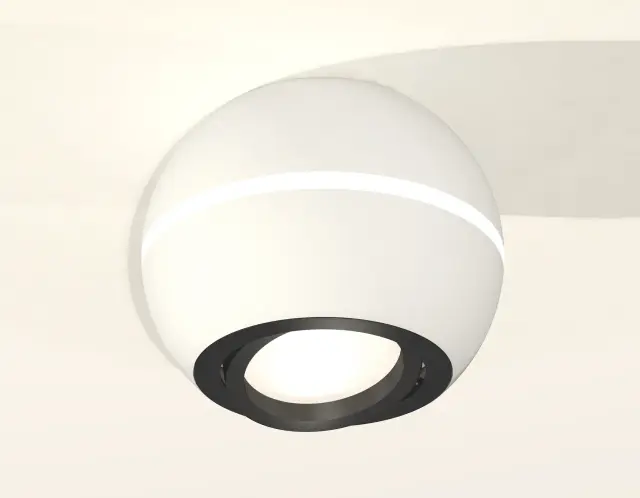 Точечный светильник Ambrella Light XS1101021 — белый, ракурс 2
