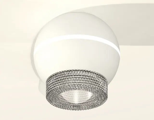 Точечный светильник Ambrella Light XS1101030 — белый, ракурс 2