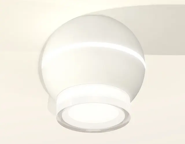 Точечный светильник Ambrella Light XS1101042 — белый, ракурс 2