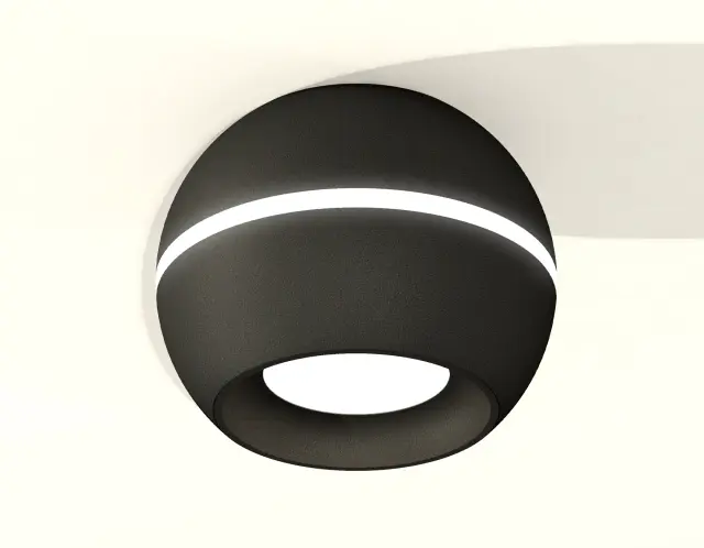 Точечный светильник Ambrella Light XS1102001 — черный, ракурс 2