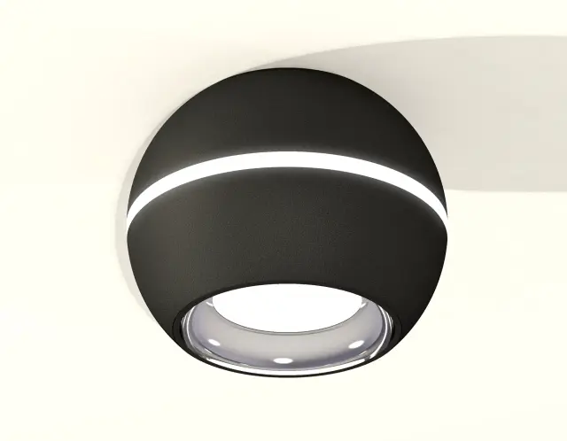Точечный светильник Ambrella Light XS1102002 — черный, ракурс 2