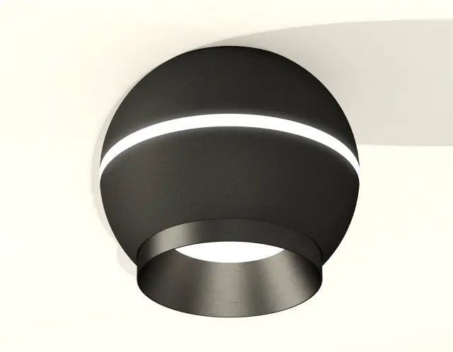 Точечный светильник Ambrella Light XS1102010 — черный, ракурс 2