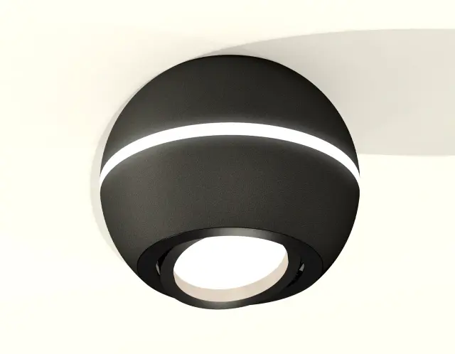 Точечный светильник Ambrella Light XS1102020 — черный, ракурс 2