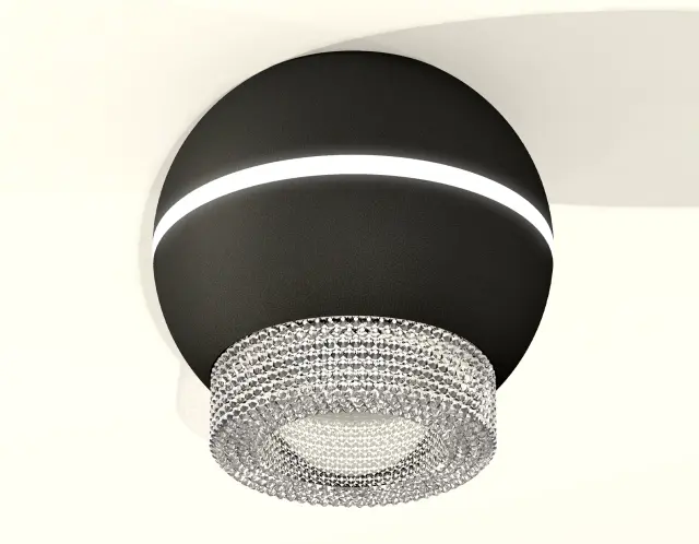 Точечный светильник Ambrella Light XS1102030 — черный, ракурс 2