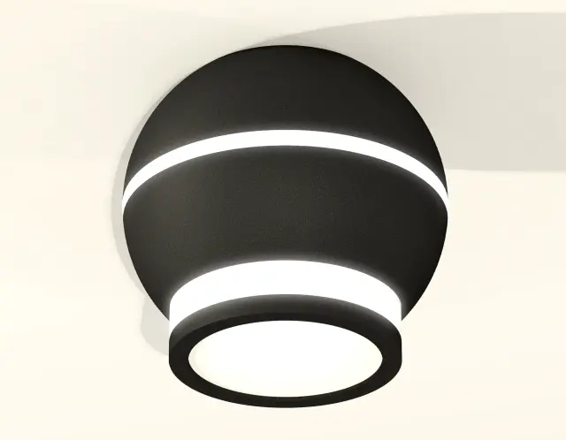 Точечный светильник Ambrella Light XS1102040 — черный, ракурс 2