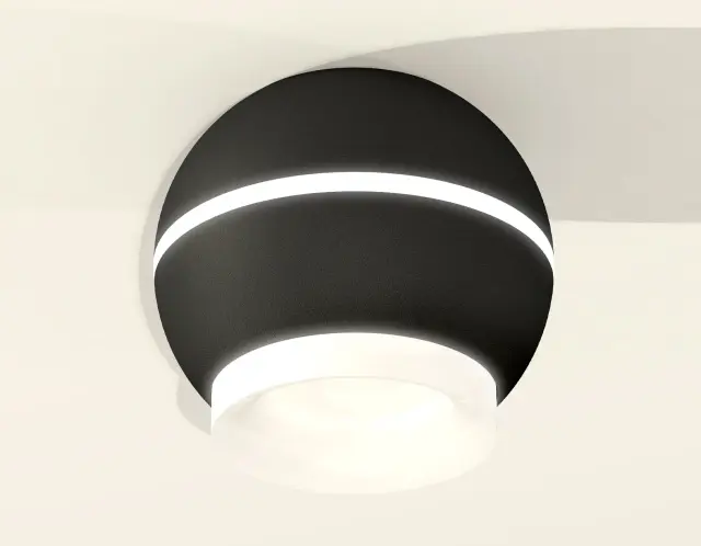Точечный светильник Ambrella Light XS1102041 — черный, ракурс 2