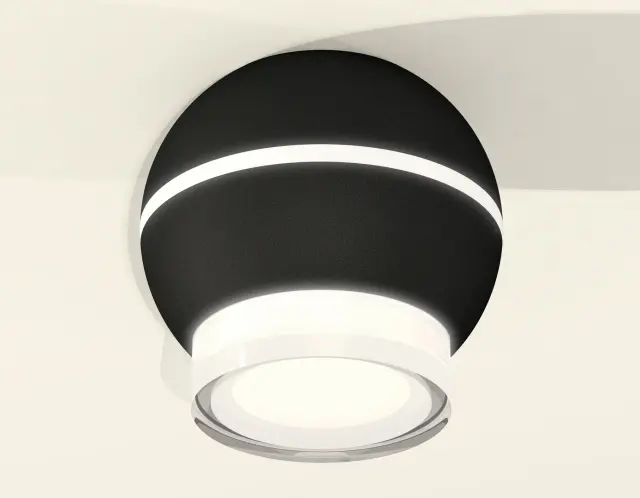 Точечный светильник Ambrella Light XS1102042 — черный, ракурс 2