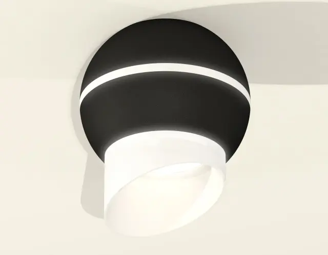 Точечный светильник Ambrella Light XS1102043 — черный, ракурс 2