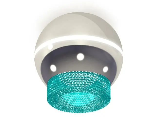Точечный светильник Ambrella Light XS1104020 — серебряный