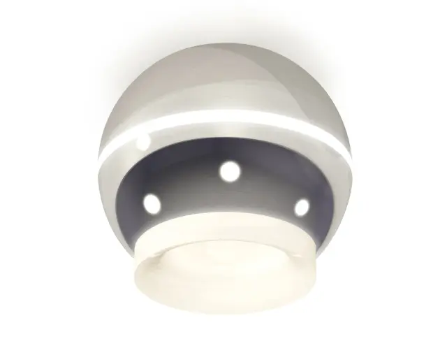 Точечный светильник Ambrella Light XS1104030 — серебряный