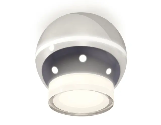 Точечный светильник Ambrella Light XS1104031 — серебряный