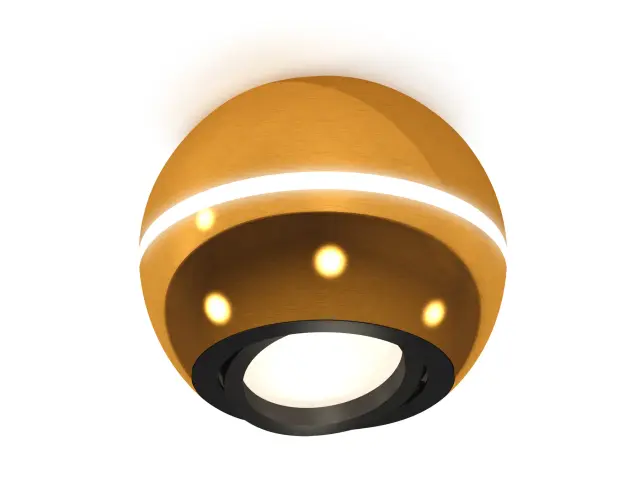 Точечный светильник Ambrella Light XS1105010 — золотой