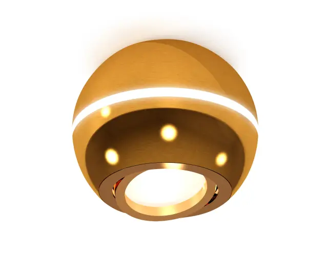 Точечный светильник Ambrella Light XS1105011 — золотой