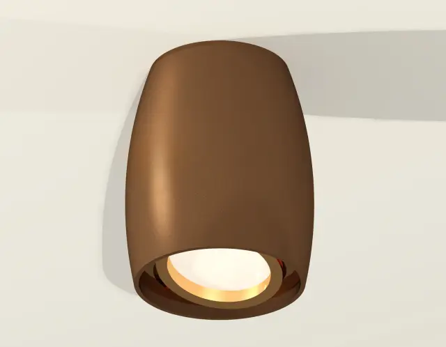 Точечный светильник Ambrella Light XS1124002 — коричневый, ракурс 2