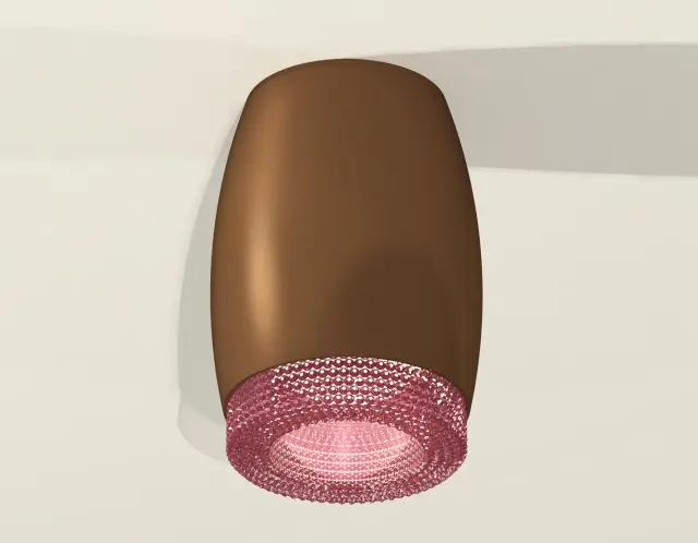 Точечный светильник Ambrella Light XS1124010 — золотой, ракурс 2