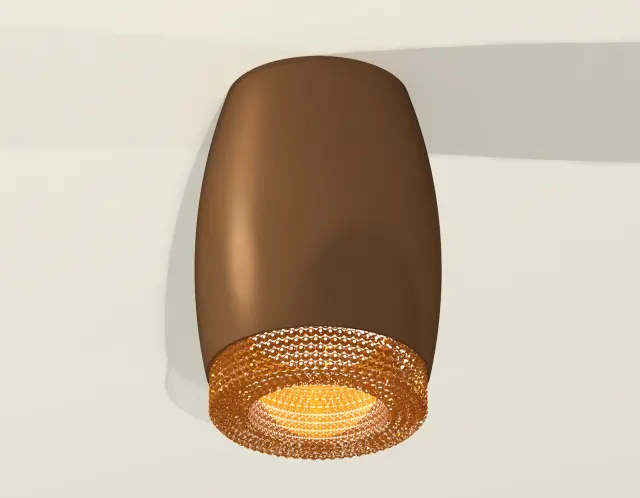 Точечный светильник Ambrella Light XS1124011 — золотой, ракурс 2