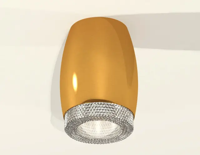 Точечный светильник Ambrella Light XS1125010 — золотой, ракурс 2
