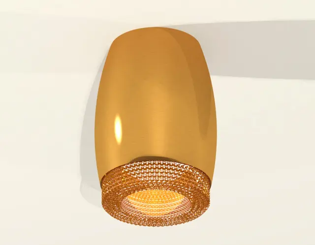 Точечный светильник Ambrella Light XS1125011 — золотой, ракурс 2