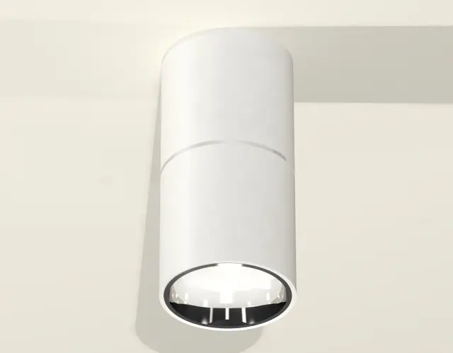Точечный светильник Ambrella Light XS6301081 — белый, ракурс 2