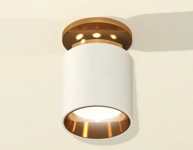 Точечный светильник Ambrella Light XS6301181 — золотой, ракурс 2