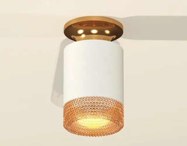 Точечный светильник Ambrella Light XS6301182 — золотой, ракурс 2