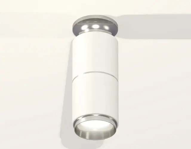 Точечный светильник Ambrella Light XS6301241 — серебряный, ракурс 2