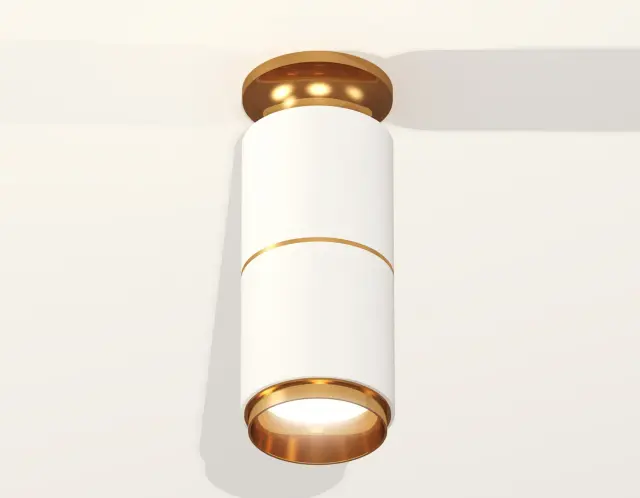 Точечный светильник Ambrella Light XS6301260 — золотой, ракурс 2